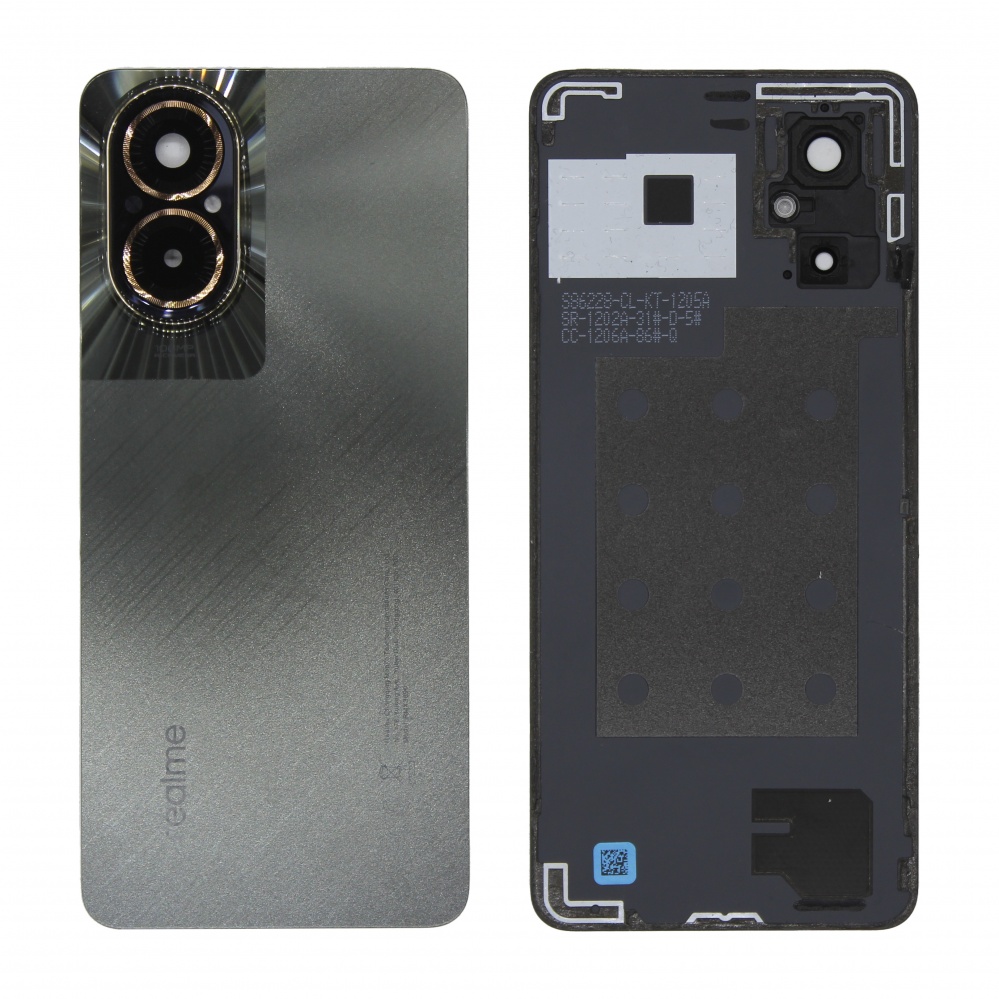 Задняя крышка Realme C67 (Черный) - снятый OR100% Задняя крышка Realme C67 (Черный) - снятый OR100%