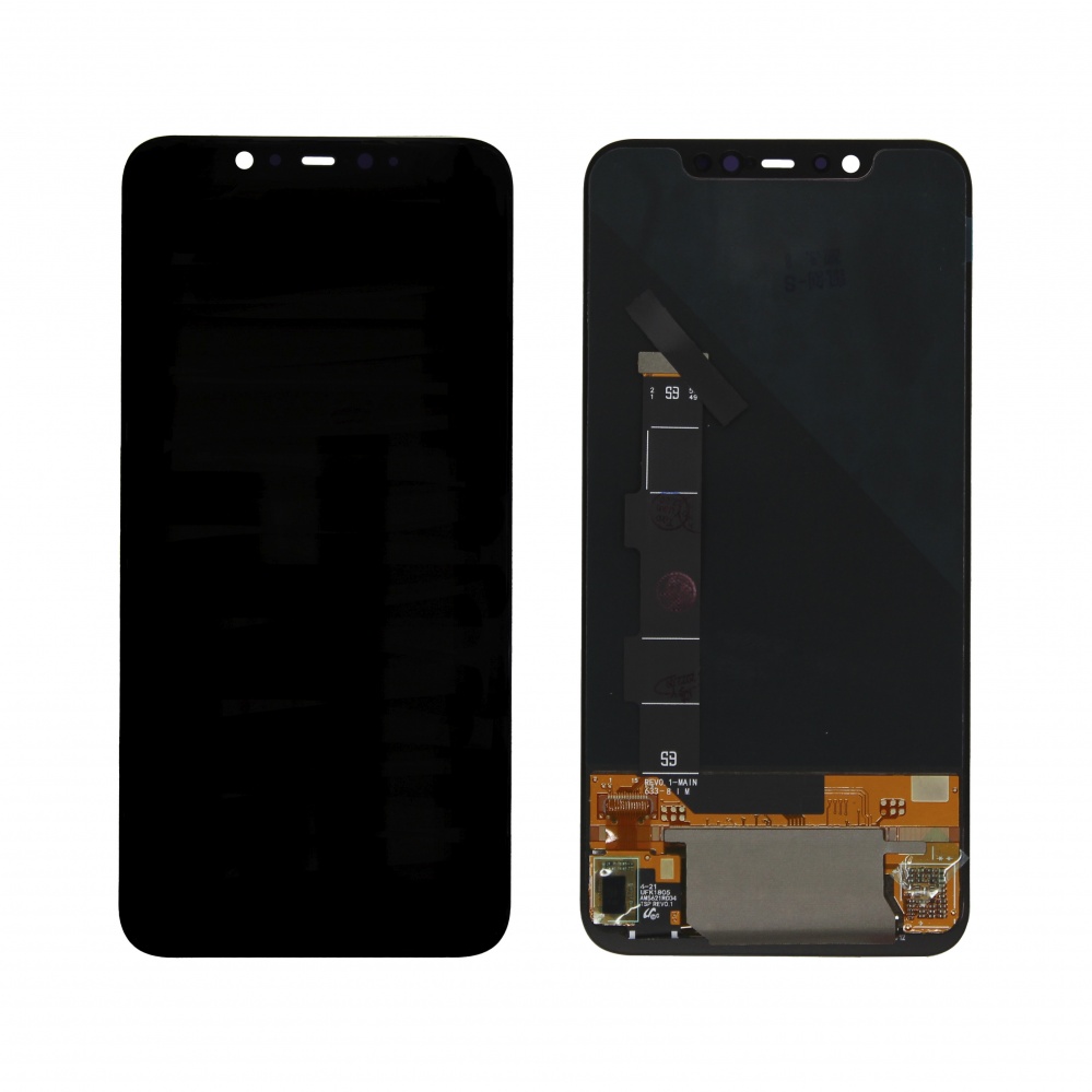 Дисплей в сборе с тачскрином для Xiaomi Mi 8 (Черный) - OLED Дисплей в сборе с тачскрином для Xiaomi Mi 8 (Черный) - OLED