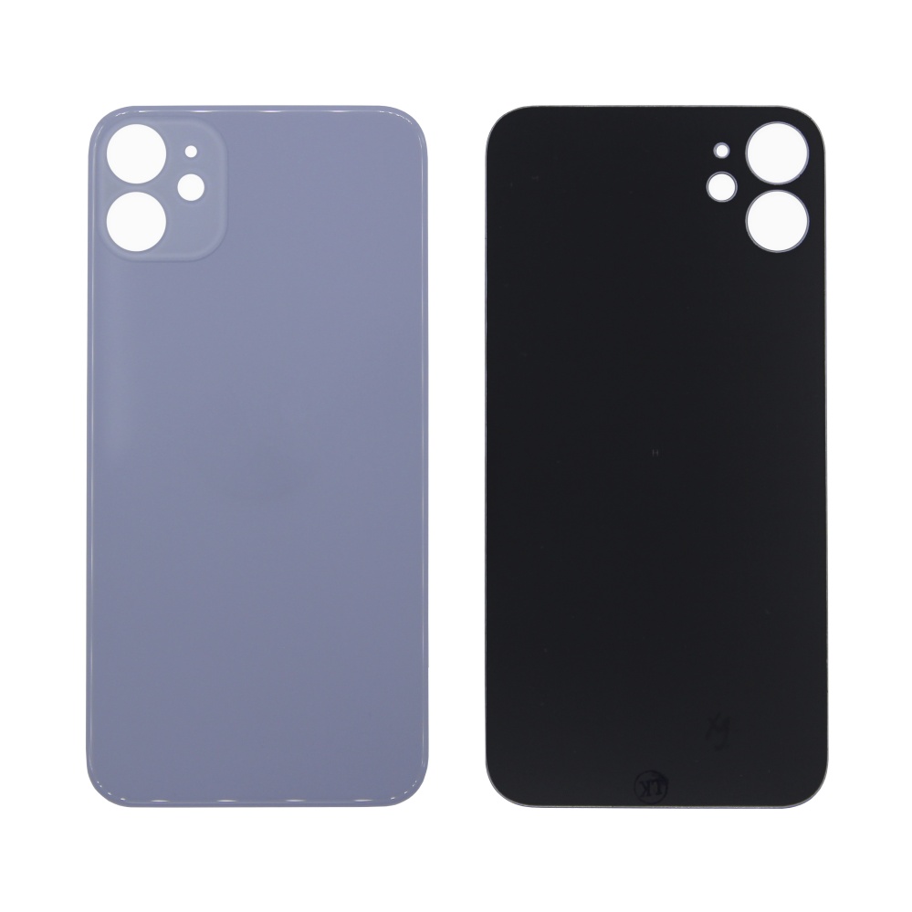 Задняя крышка для iPhone 11 (Фиолетовый) - с широким вырезом
