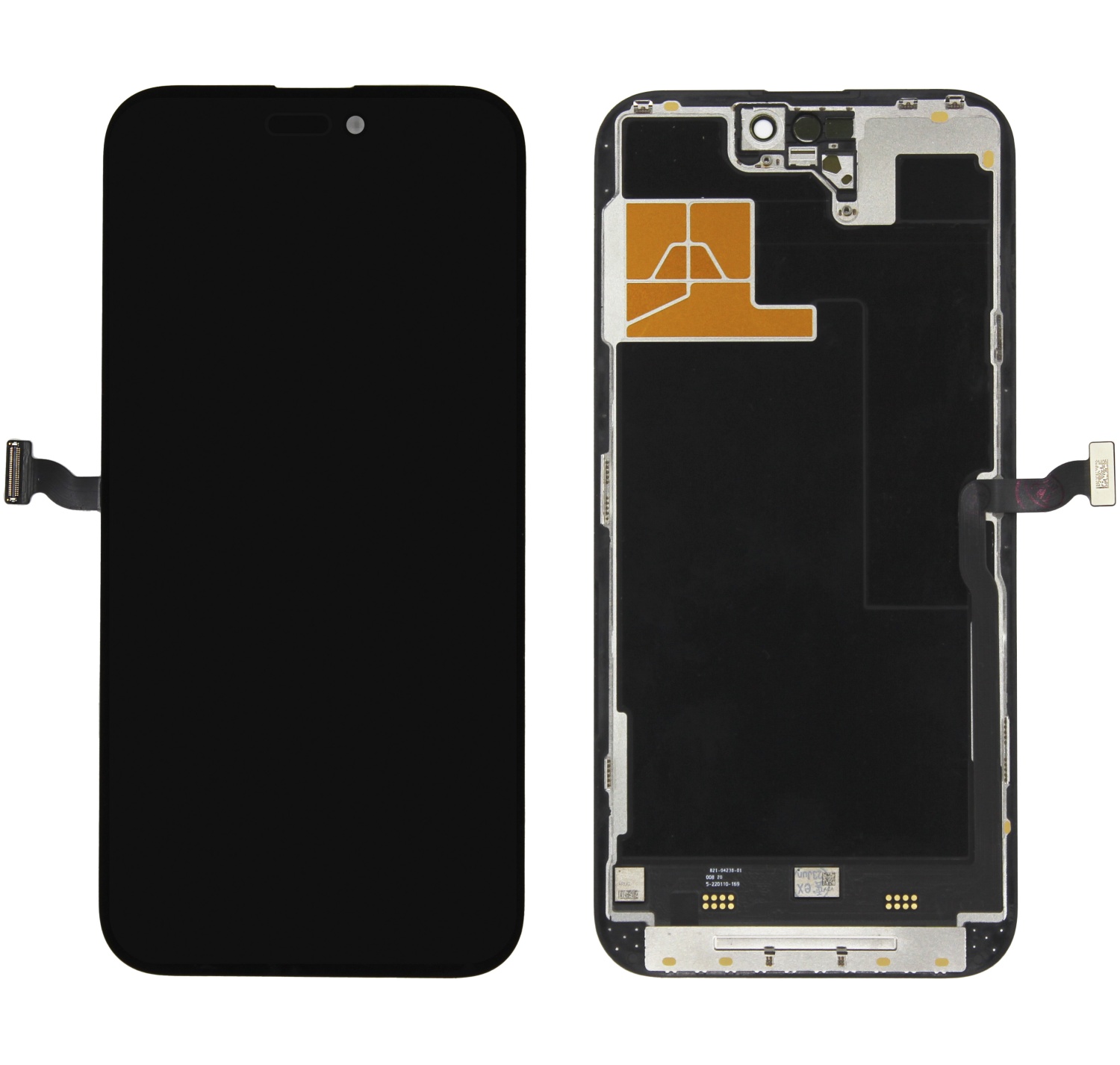 Дисплей в сборе с тачскрином для iPhone 14 Pro Max (Черный) - OR (заменили Тач + Стекло)