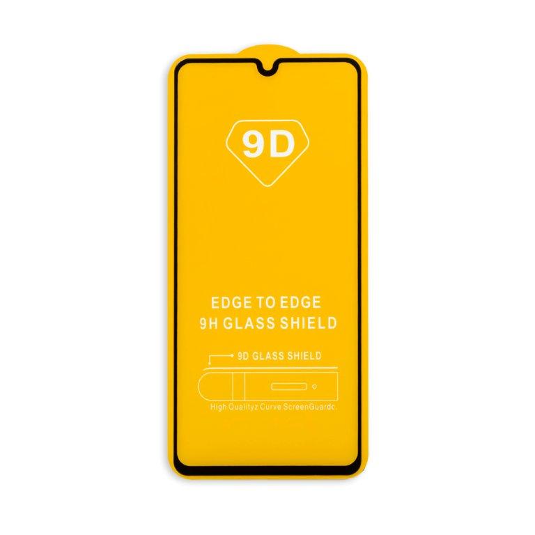 Защитное стекло "Полное покрытие" для Samsung A415F (A41) (Черный)