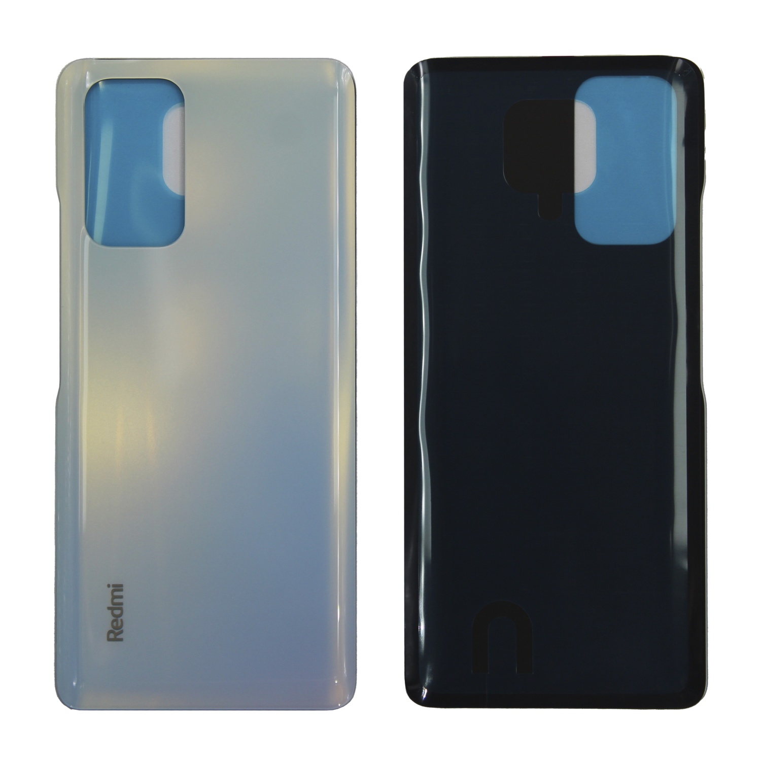 Задняя крышка Xiaomi Redmi Note 10 Pro (Синий) - Премиум