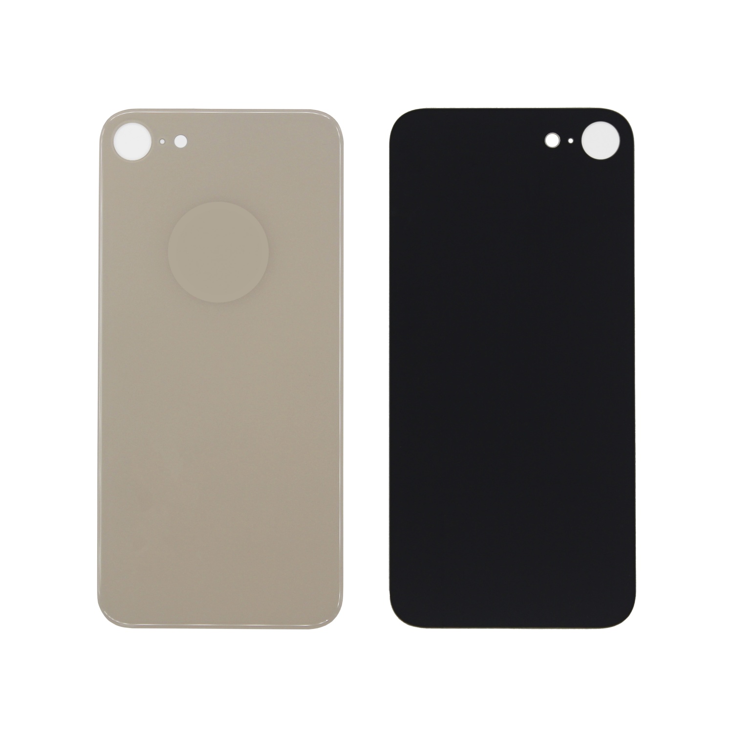 Задняя крышка iPhone 8 (Золотой) - с широким вырезом