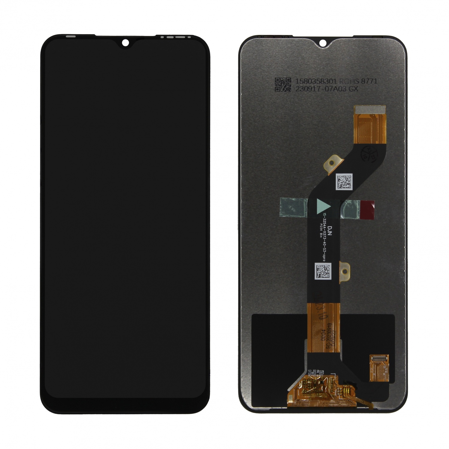 Дисплей в сборе с тачскрином для Infinix Smart 6 HD (Черный)