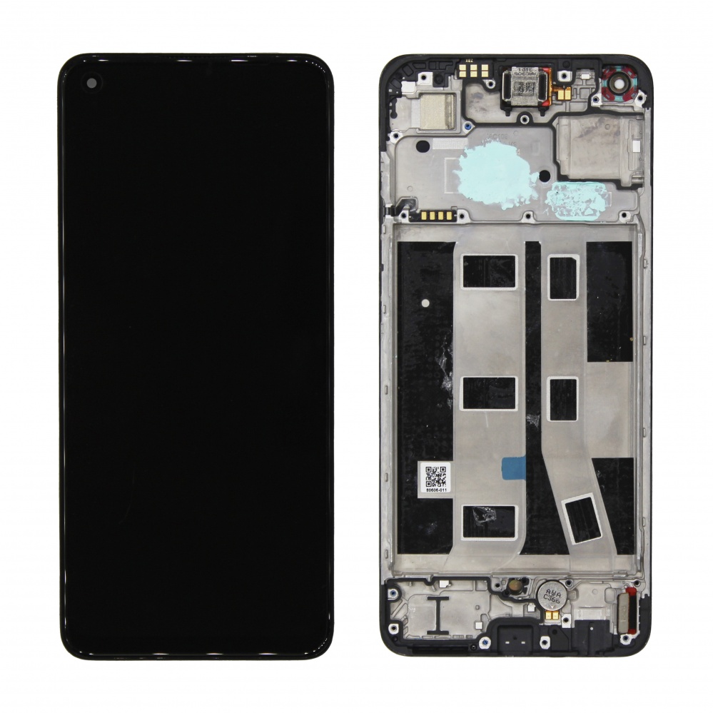 Дисплей в сборе с тачскрином для OPPO A78 (Черный) - в рамке снятый OR100% Дисплей в сборе с тачскрином для OPPO A78 (Черный) - в рамке снятый OR100%