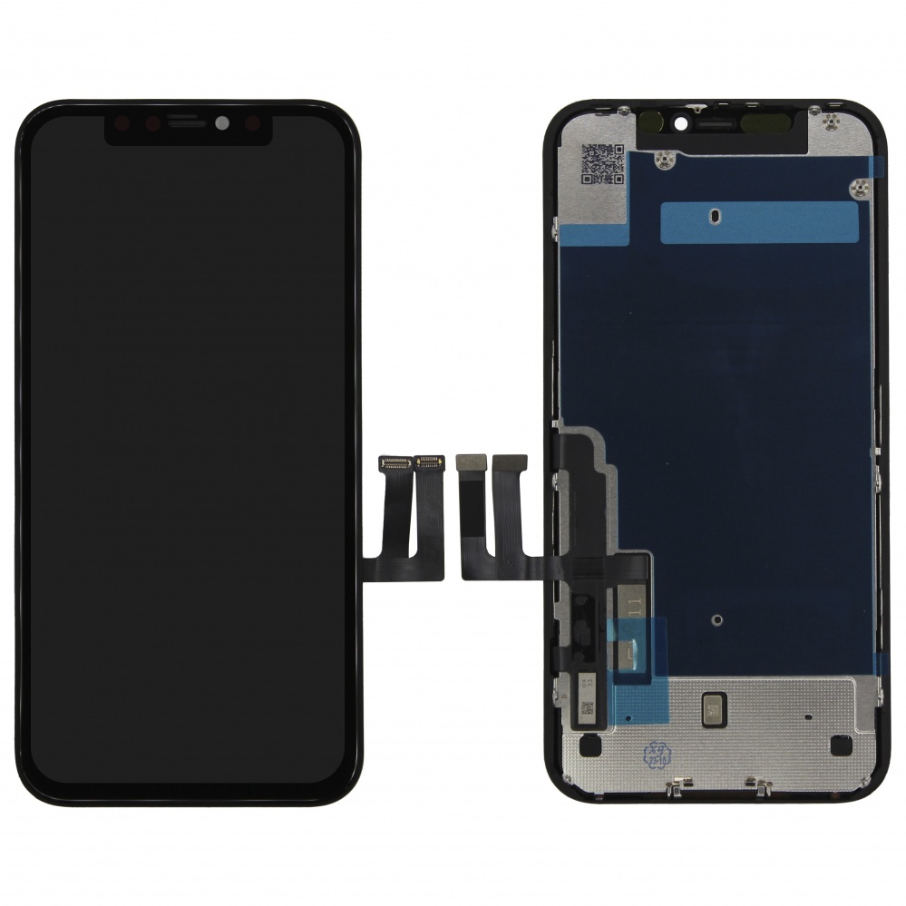 Дисплей в сборе с тачскрином для iPhone 11 (Черный) - GX Дисплей в сборе с тачскрином для iPhone 11 (Черный) - GX