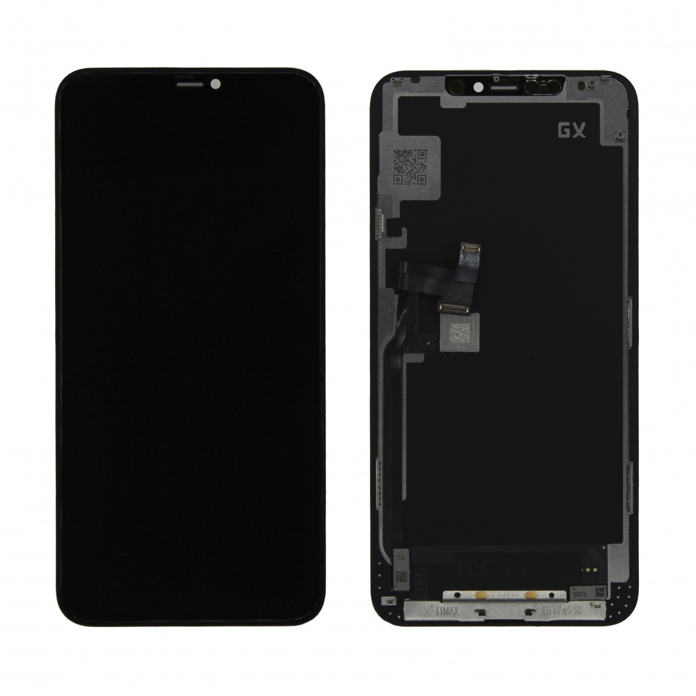 Дисплей в сборе с тачскрином для iPhone 11 Pro Max (Черный) - Hard Oled (GX) Дисплей в сборе с тачскрином для iPhone 11 Pro Max (Черный) - Hard Oled (GX)