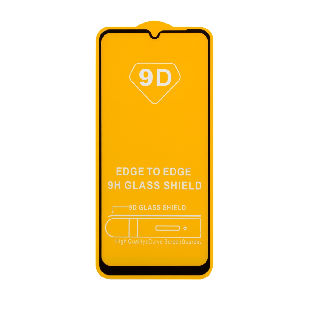 Защитное стекло "Полное покрытие" для Huawei Honor 9A/Y6P (Черный)