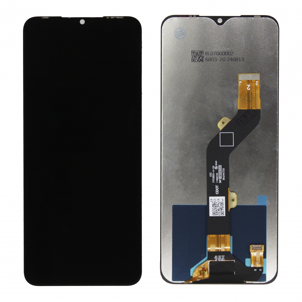 Дисплей в сборе с тачскрином для Infinix Hot 10 Play/11 Play (Черный) - OR Дисплей в сборе с тачскрином для Infinix Hot 10 Play/11 Play (Черный) - OR