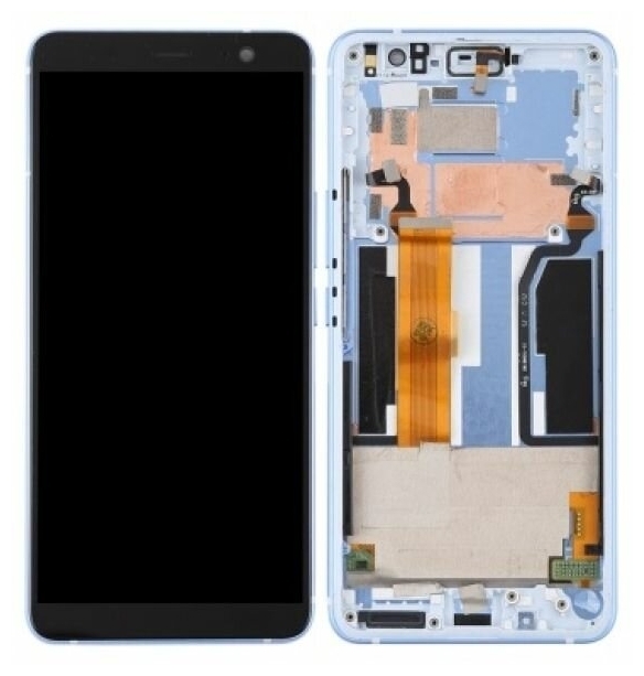 Дисплей в сборе с тачскрином для HTC Desire 400 (Черный) Дисплей в сборе с тачскрином для HTC Desire 400 (Черный)