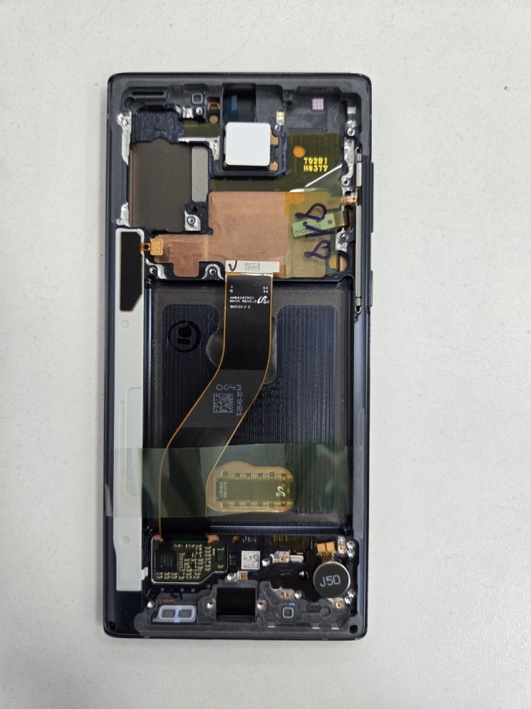 Дисплей в сборе с тачскрином для Samsung Note 10 (N970F) (Черный) - OR100% (SP)