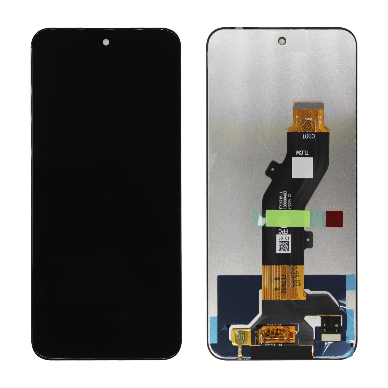 Дисплей в сборе с тачскрином для Tecno Spark GO 1 (KL4) (Черный) - OR 