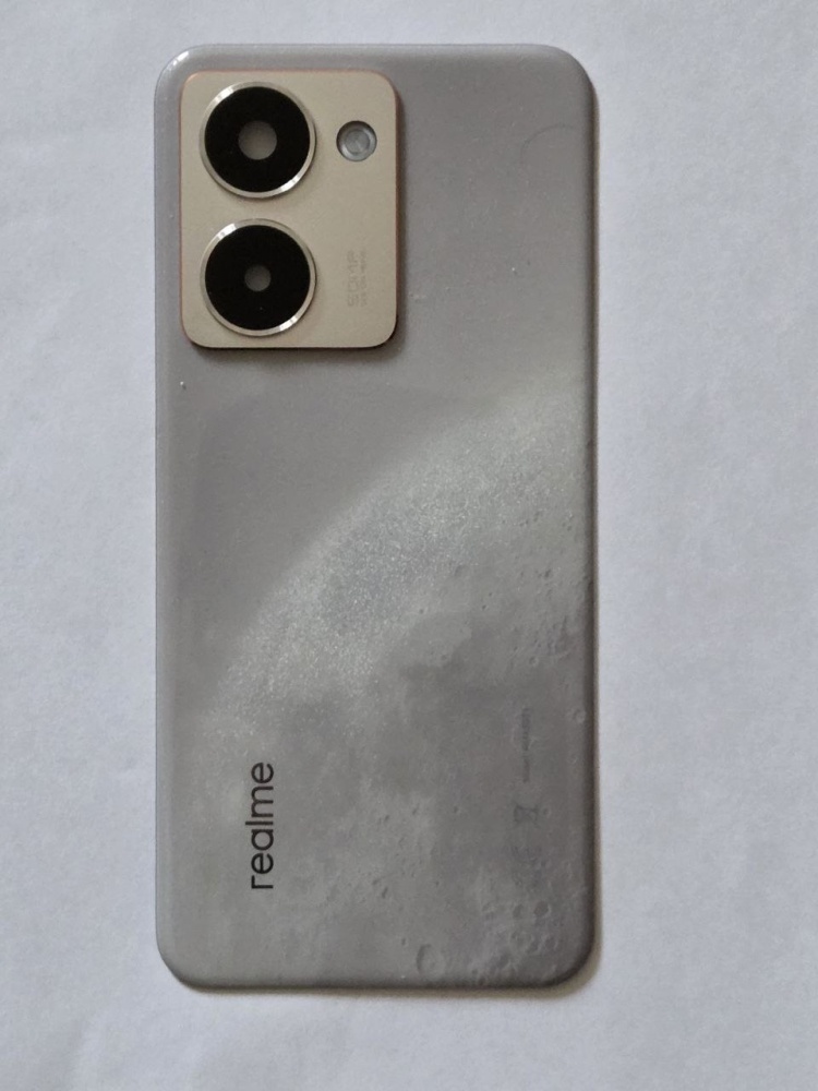 Задняя крышка Realme P3 Ultra (Лунный белый) - снятый OR (SP)