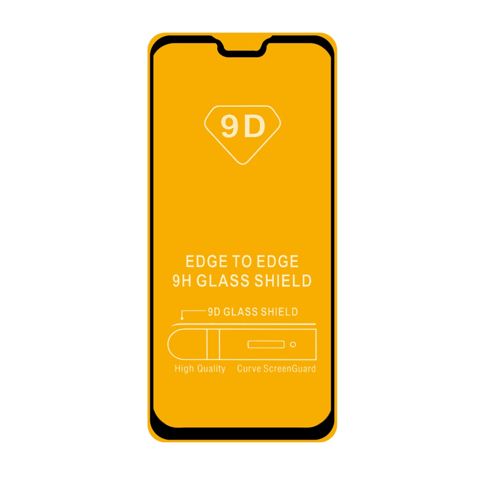 Защитное стекло "Полное покрытие" для Huawei Honor 8X/9X Lite (Черный)