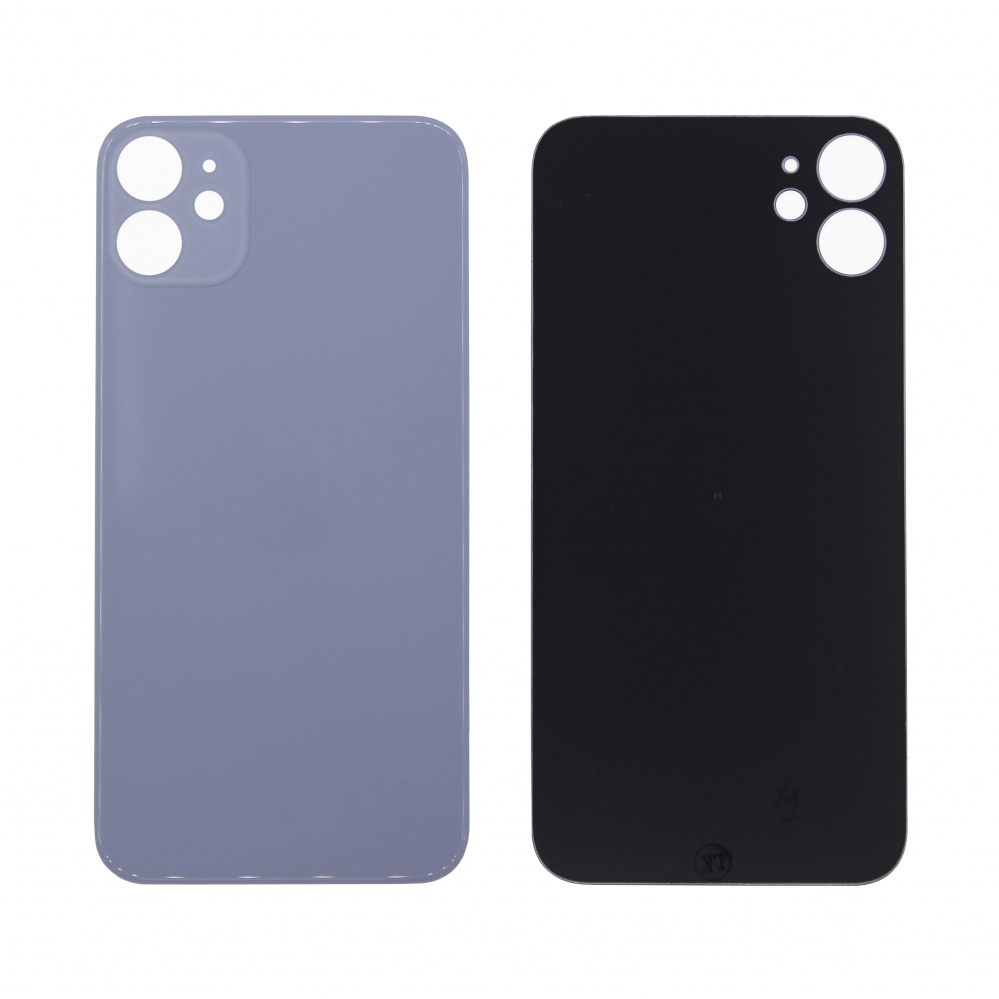 Задняя крышка iPhone 11 (Фиолетовый) - с широким вырезом Задняя крышка iPhone 11 (Фиолетовый) - с широким вырезом