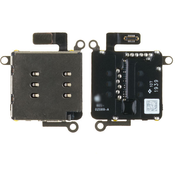 Коннектор сим карты (SIM) для iPhone 11 - Оригинал с разбора