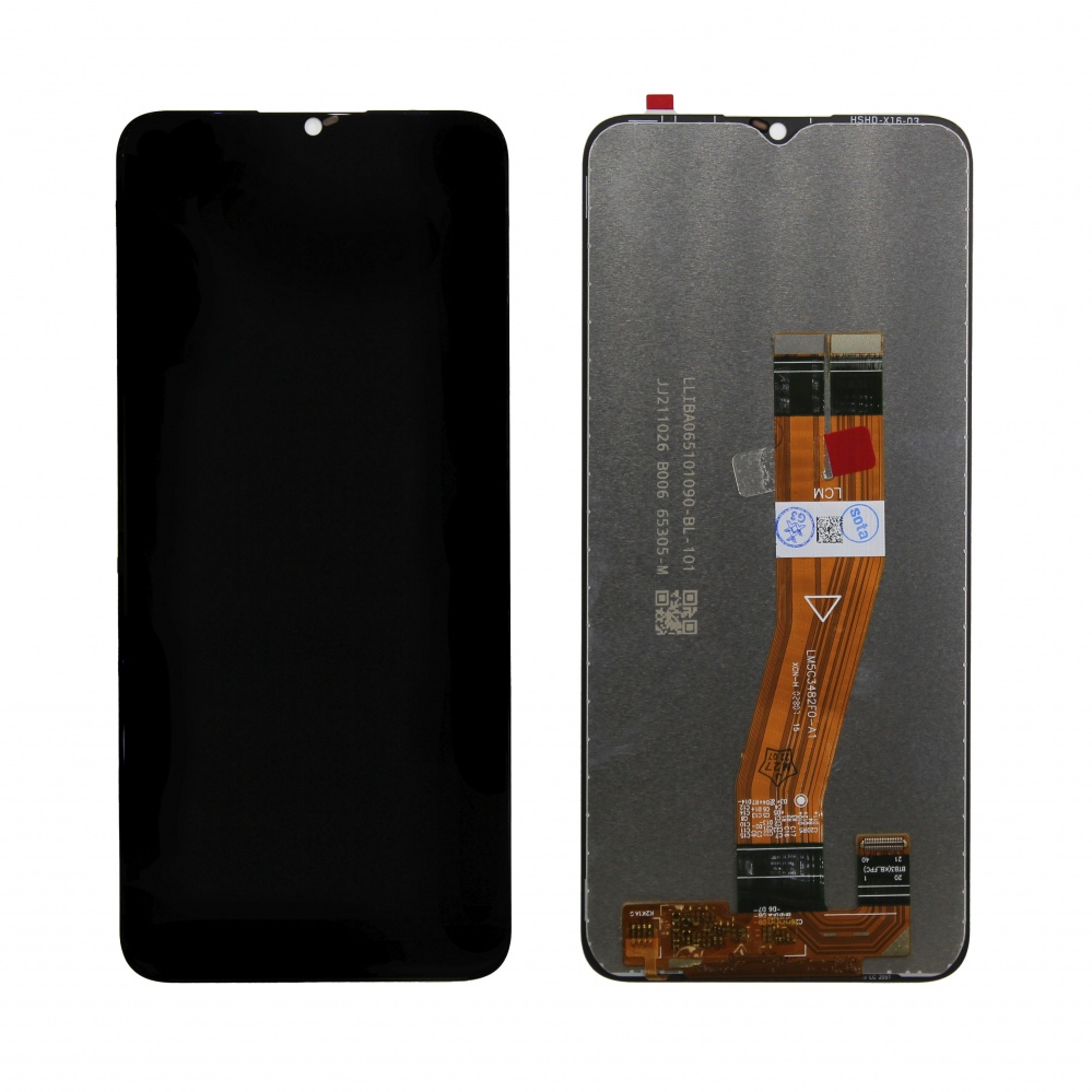 Дисплей в сборе с тачскрином для Samsung A025F (A02s) (Черный) - Премиум Дисплей в сборе с тачскрином для Samsung A025F (A02s) (Черный) - Премиум