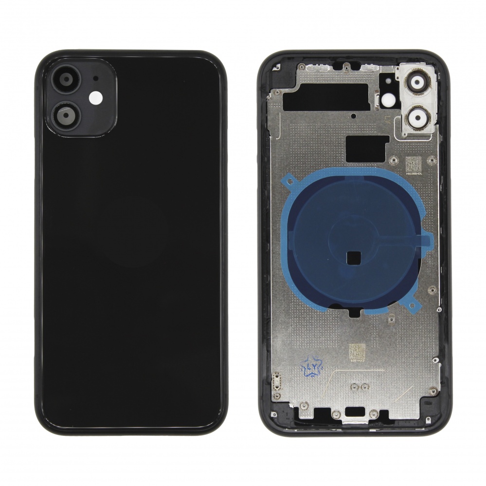 Корпус для iPhone 11 (Черный) - Премиум Корпус для iPhone 11 (Черный) - Премиум