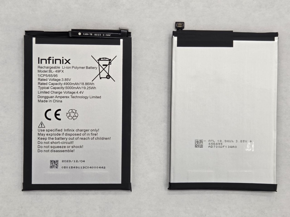 Аккумулятор для Tecno BL-49FX (Hot 10 Lite/10S/12i/20i/Smart 6/6HD/6 Plus) - OR100%