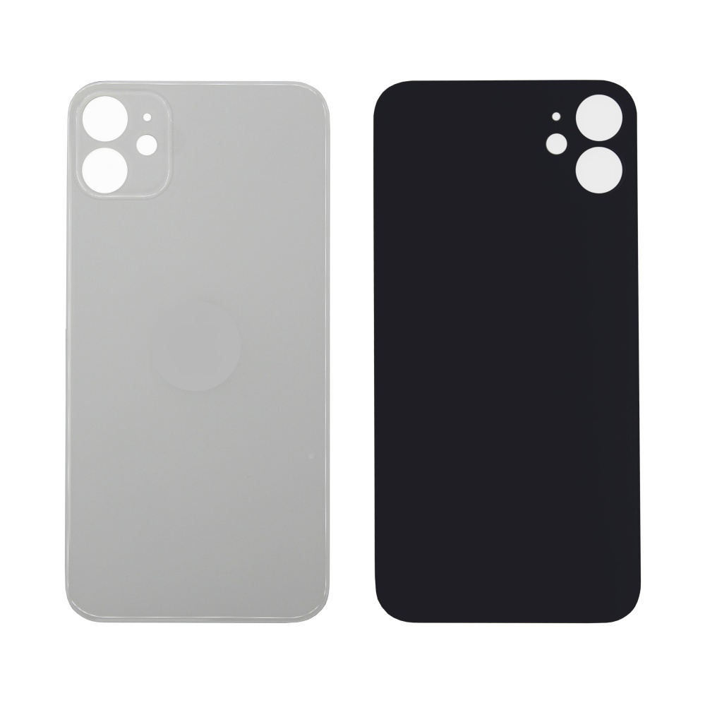 Задняя крышка iPhone 11 (Белый) - с широким вырезом