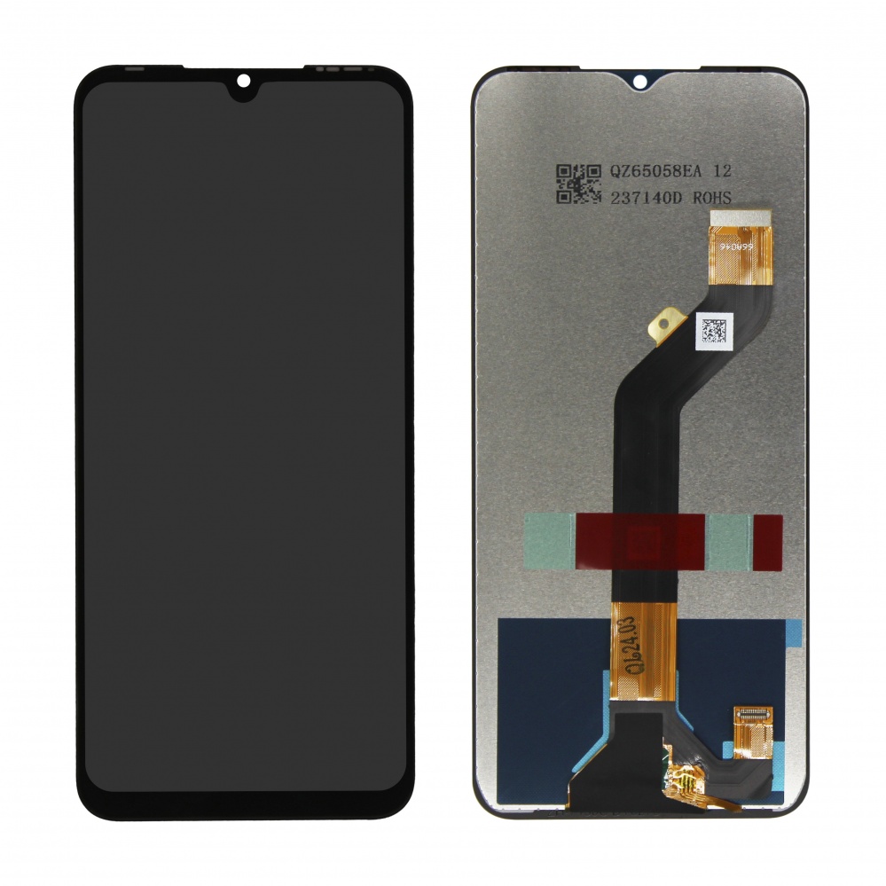Дисплей в сборе с тачскрином для Tecno Pop 6 Pro (Черный) - OR Дисплей в сборе с тачскрином для Tecno Pop 6 Pro (Черный) - OR