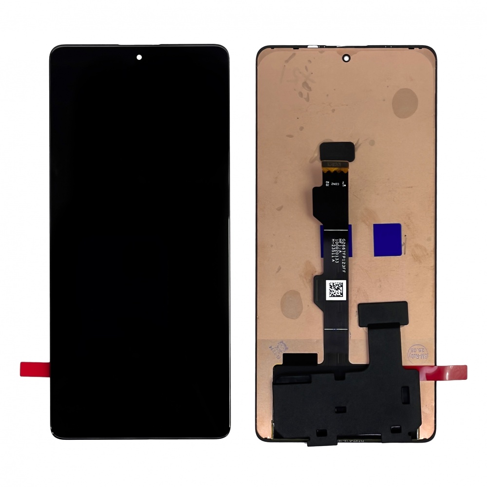 Дисплей в сборе с тачскрином для Xiaomi Redmi Note 13 Pro 4G/Poco M6 Pro 4G (23117RA68G/2312FPCA6G) (Черный) - OR