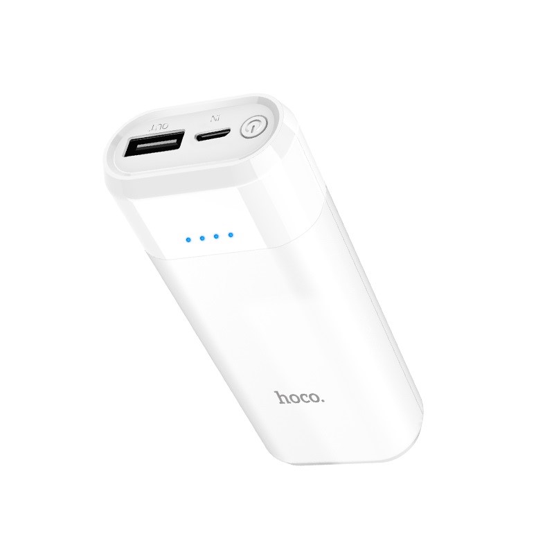 Внешний Аккумулятор (Power Bank) Hoco B35A 5200 mAh (1A, MicroUSB) (Белый)
