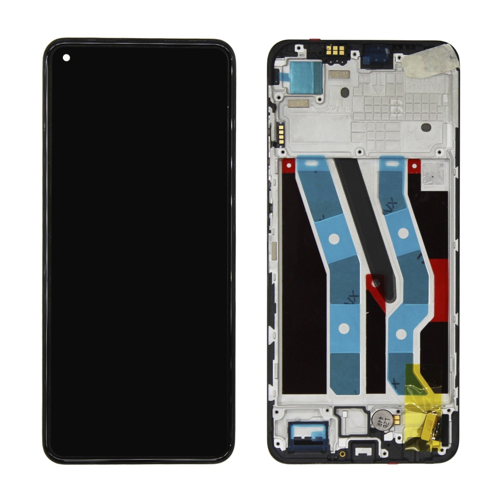 Дисплей в сборе с тачскрином для Realme 11 4G (Черный) - в рамке новый (OR SP)