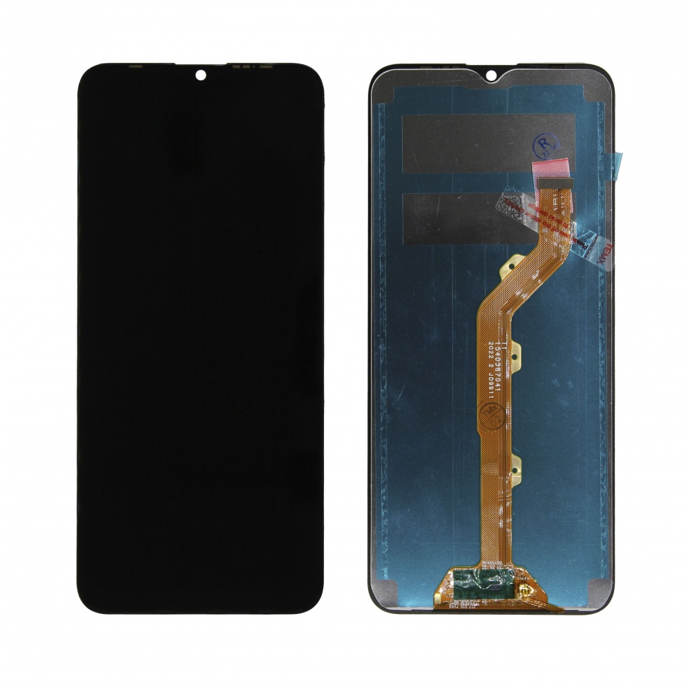 Дисплей в сборе с тачскрином для Tecno Camon 12 (Черный)