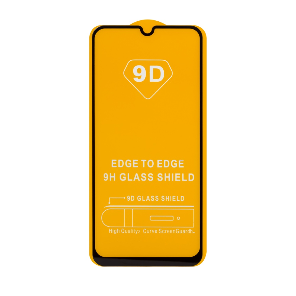 Защитное стекло "Полное покрытие" для Samsung A205/A305/A307/A505/M307 (A20/A30/A30s/A50/M30) (Черн)