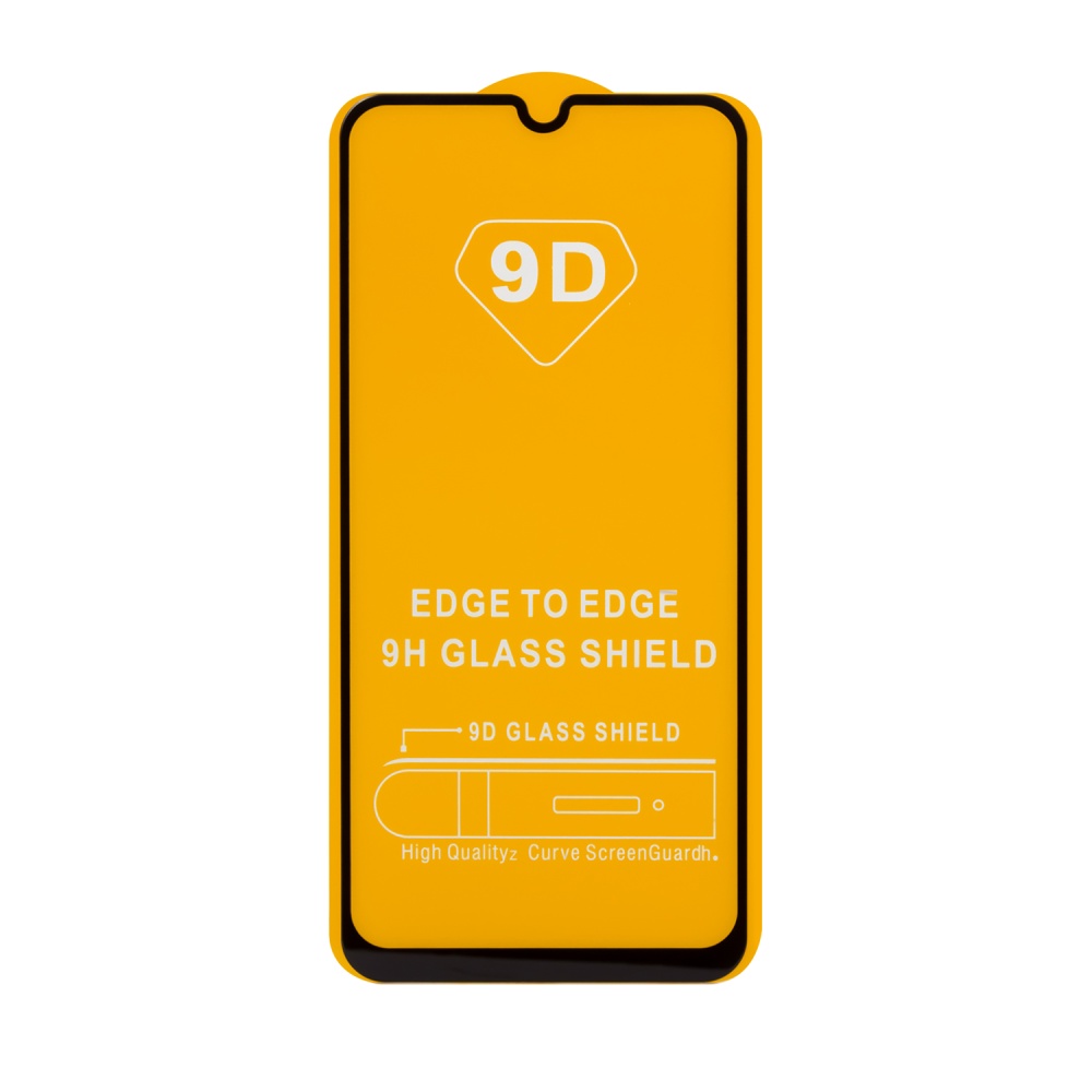 Защитное стекло "Полное покрытие" для Samsung A205/A305/A307/A505/M307 (A20/A30/A30s/A50/M30) (Черн)