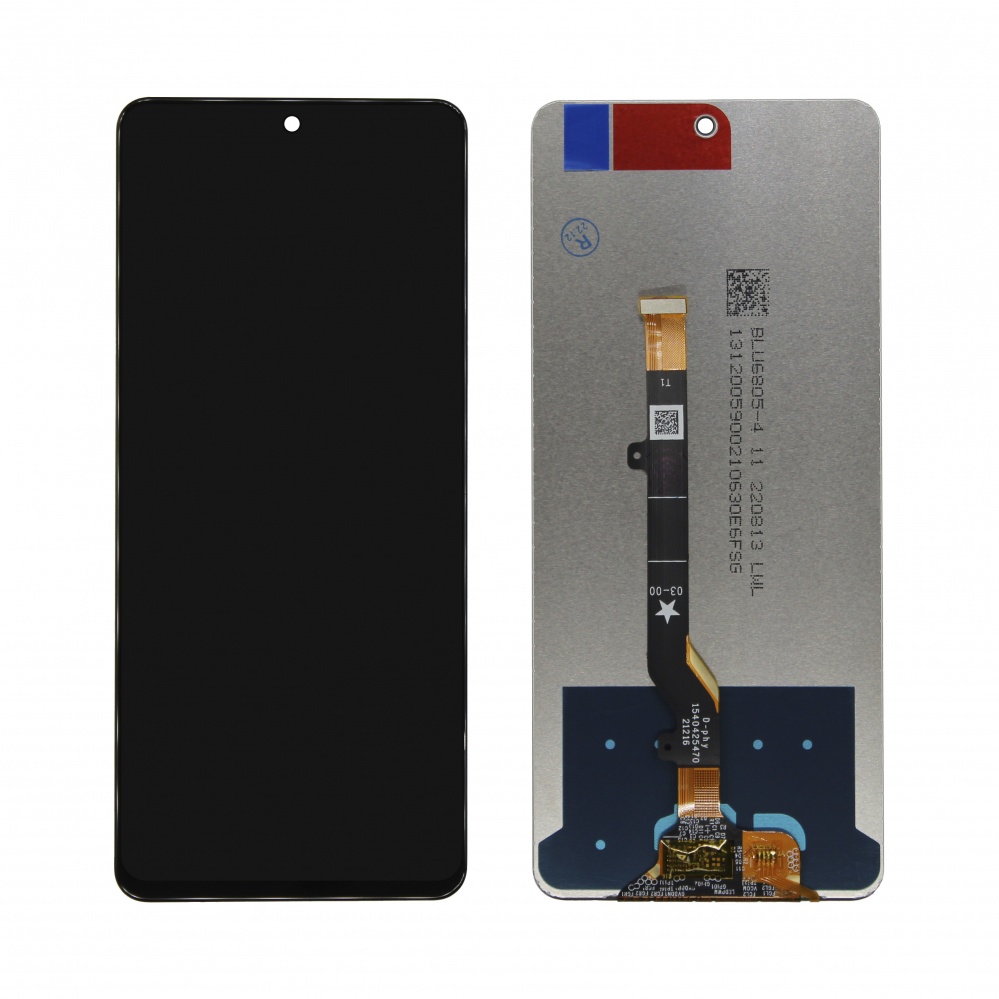 Дисплей в сборе с тачскрином для Tecno Camon 19 Pro (Черный) Дисплей в сборе с тачскрином для Tecno Camon 19 Pro (Черный)