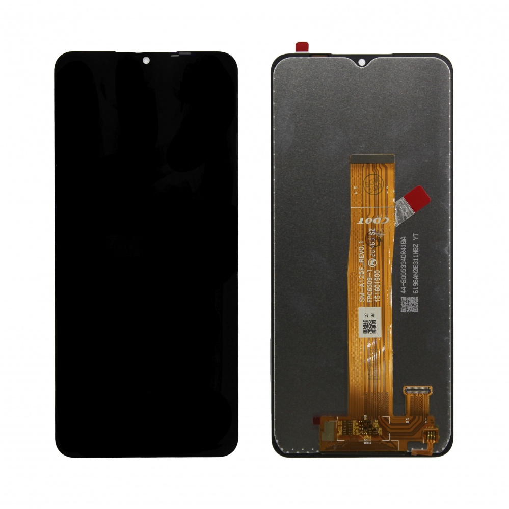 Дисплей в сборе с тачскрином для Samsung A022G (A02) (Черный) - Премиум Дисплей в сборе с тачскрином для Samsung A022G (A02) (Черный) - Премиум